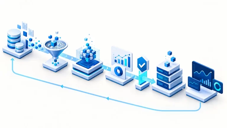 Conceptual illustration for MLOps: An End-to-End Overview
